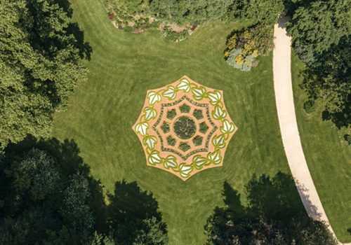 Fürstlich Greizer Park aus der Luft